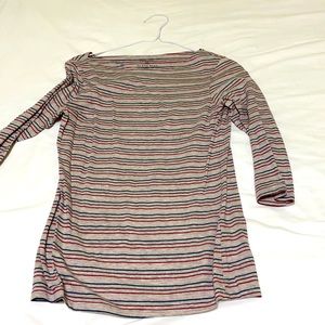 Stripe 3/4 shirt